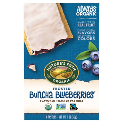 Nature's Path Organic Frosted Buncha Blueberries Toaster Pastries - 6 Count - Image 2