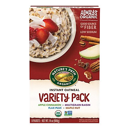 Nature's Path Organic Variety Pack Oatmeal - 14 Oz - Image 2