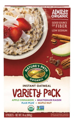 Nature's Path Organic Variety Pack Oatmeal - 14 Oz - Image 1