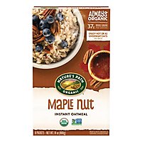 Nature's Path Organic Maple Nut Instant Oatmeal - 14 Oz - Image 2