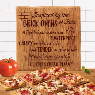 Freschetta Pizza Brick Oven Crust Meat Medley Frozen - 23.09 Oz - Image 3