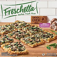 Freschetta Pizza Brick Oven Crust Roasted Mushroom & Spinach Frozen - 22.52 Oz - Image 2