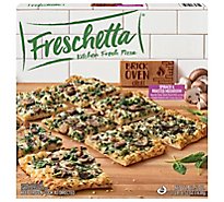 Freschetta Pizza Brick Oven Crust Roasted Mushroom & Spinach Frozen - 22.52 Oz