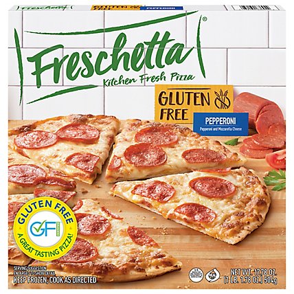 Freschetta Pizza Gluten Free Signature Pepperonia Frozen - 17.78 Oz - Image 2