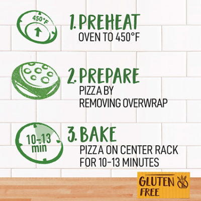 Freschetta Pizza Gluten Free Signature Pepperonia Frozen - 17.78 Oz - Image 5