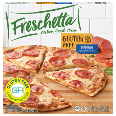 Freschetta Pizza Gluten Free Signature Pepperonia Frozen - 17.78 Oz