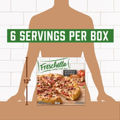 Freschetta Pizza Naturally Rising Crust Meat Medley Frozen - 28.83 Oz - Image 3