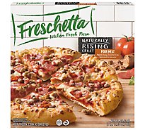 Freschetta Pizza Naturally Rising Crust Meat Medley Frozen - 28.83 Oz