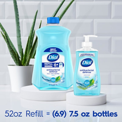 Dial Complete Spring Water Antibacterial Liquid Hand Soap Refill - 52 Fl. Oz. - Image 5