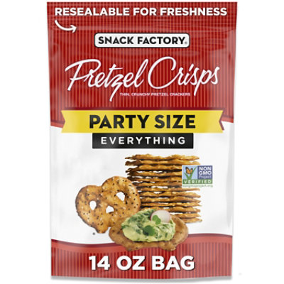 Snack Factory Everything Pretzel Crisps - 14 Oz - Image 1