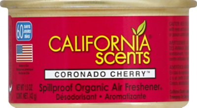 California Scents Air Freshener Spillproof Organic Coronado Cherry - 1.5 Oz - Image 2