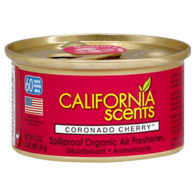 California Scents Air Freshener Spillproof Organic Coronado Cherry - 1.5 Oz  - Haggen
