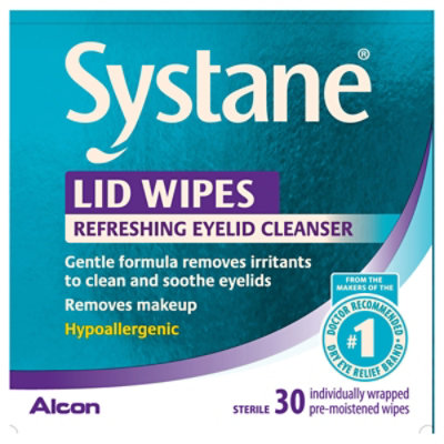 Systane Lid Wipes - 30 Count - Image 2