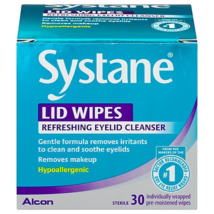 Systane Lid Wipes - 30 Count - Image 1