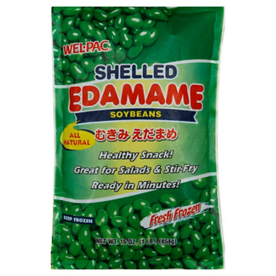 Wel-Pac Edamame Shelled - 16 Oz