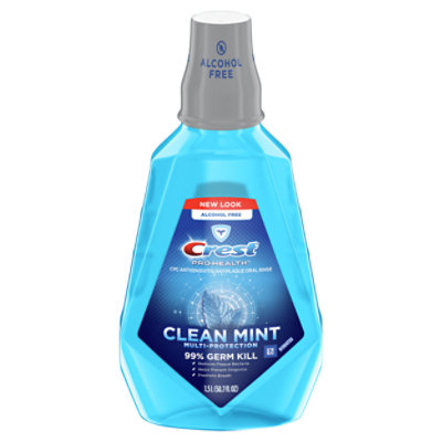 Crest Pro-Health Multi Protection Clean Mint Antigingivitis/Antiplaque Oral Rinse - 1.5 Liter - Image 2