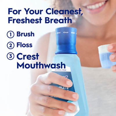 Crest Pro-Health Multi Protection Clean Mint Antigingivitis/Antiplaque Oral Rinse - 1.5 Liter - Image 7
