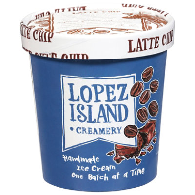 Lopez Island Creamery Latte Chip Ice Cream - 1 Pint - Image 2