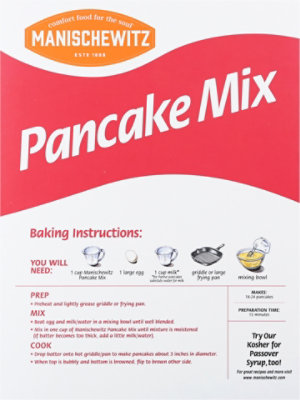 Manischewitz Passover Pancake Mix - 9 Oz - Image 6