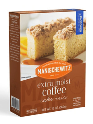 Manischewitz Passover Extra Moist Coffee Cake Mix - 13 Oz