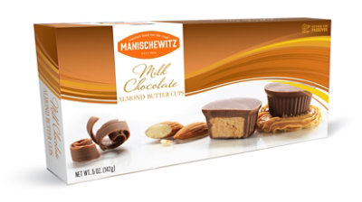 Manischewitz Chocolate Almond Butter Cups - 5 Oz