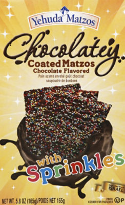 Yehuda Chocolate Matzo With Sprinkles - 5.8 Oz - Image 2