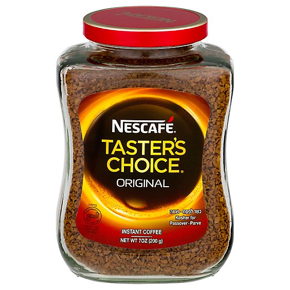 NESCAFE Tasters Choice Coffee Instant House Blend - 7 Oz