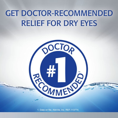 Refresh Optive Advanced Preserved Tears Lubricant Eye Drops - 0.33 Fl. Oz. - Image 5