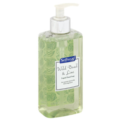 Softsoap Liquid Hand Soap Decor Collection Wild Basil Lime 10