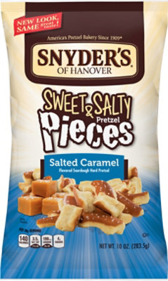 Snyders of Hanover Pretzel Pieces Sweet And Salty Salted Caramel - 10 Oz - Image 2