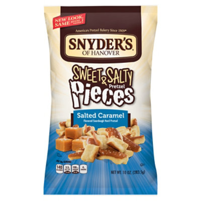 Snyders of Hanover Pretzel Pieces Sweet And Salty Salted Caramel - 10 Oz - Image 1