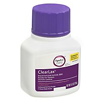 Signature Care ClearLax Powder For Solution Polyethylene Glycol 3350 Osmotic Laxative - 4.1 Oz - Image 1