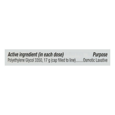 Signature Select/Care ClearLax Powder For Solution Polyethylene Glycol 3350 Osmotic Laxative - 4.1 Oz - Image 3