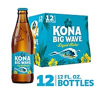 Kona Big Wave Golden Ale Bottles - 12-12 Fl. Oz.