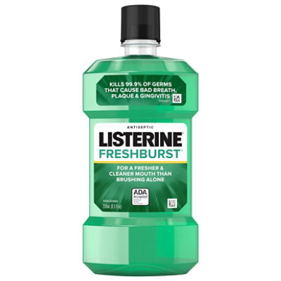 Listerine Antiseptic Fresh Burst Mouthwash - 250 Ml - Image 3