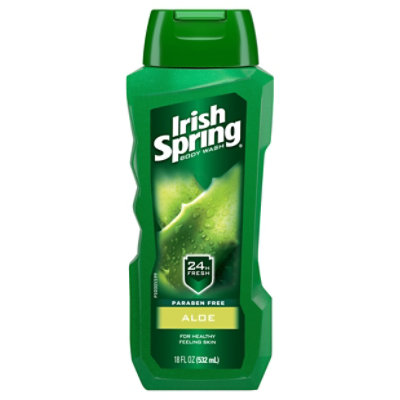 Irish Spring Body Wash Aloe - 18 Fl. Oz.
