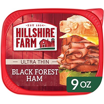 Hillshire Farm Ultra Thin Sliced Lunchmeat Black Forest Ham - 9 Oz - Image 2