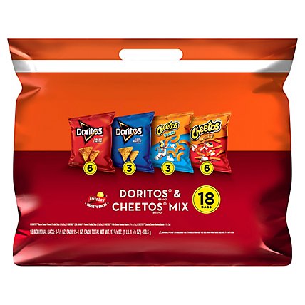 Frito Lay Snacks Doritos & Cheetos Mix Bag - 18-1 Oz - Image 3