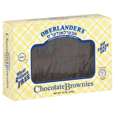 Oberlander Brownies Chocolate Gluten Free - 12 Oz - Image 1