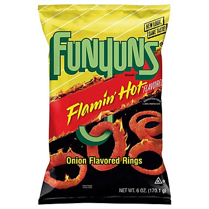 Funyuns Onion Flavored Rings Flamin Hot - 6 Oz - Image 3