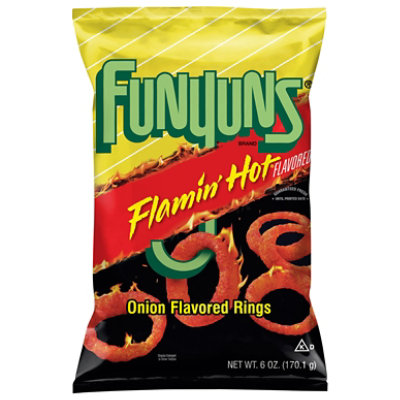 Funyuns Onion Flavored Rings Flamin Hot - 6 Oz - Image 2