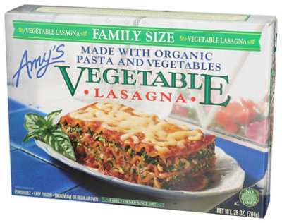 Amys Family Size Vegetable Lasagna - 28 Oz - Image 4