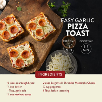 Sargento Shredded Mozzarella Natural Cheese Traditional Cut - 8 Oz - Image 1