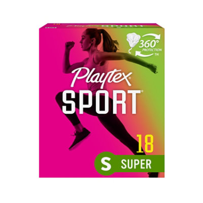 Playtex - Playtex, Sport Fresh Balance - Tampons, Plastic, Super