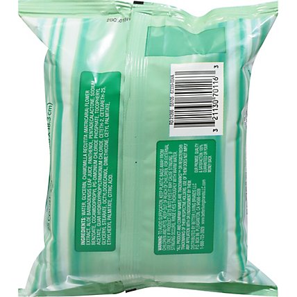 Signature Care Towelette Cleansing Makeup Remover Sensitive - 25 Count - Image 5