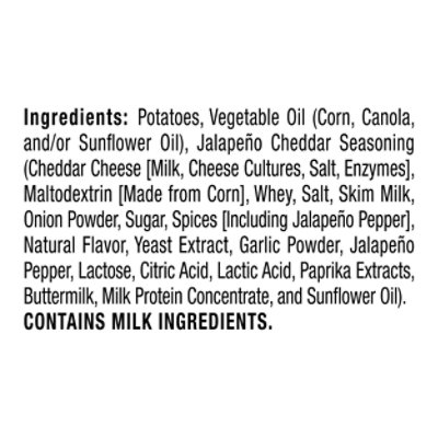 Lays Potato Chips Kettle Cooked Jalapeno Cheddar - 8 Oz - Image 5