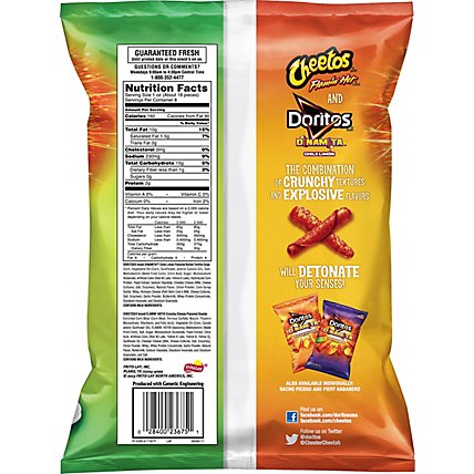 Frito Lay Snacks Tortilla Chips Cheese Flavored and Rolled - 8 Oz - Image 6