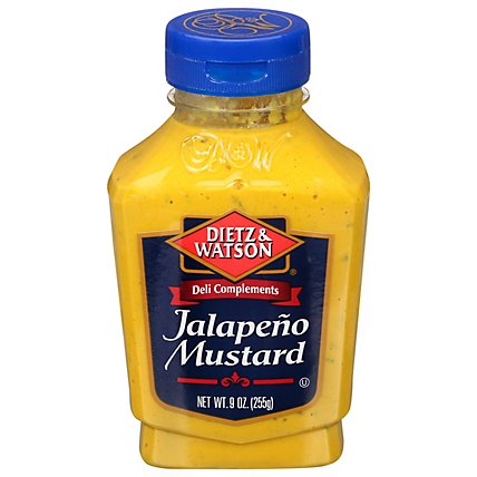 Dietz & Watson Deli Complements Mustard Jalapen - 9 Oz - Image 3