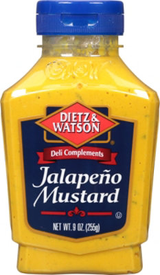 Dietz & Watson Deli Complements Mustard Jalapen - 9 Oz - Image 2