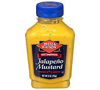 Dietz & Watson Deli Complements Mustard Jalapen - 9 Oz